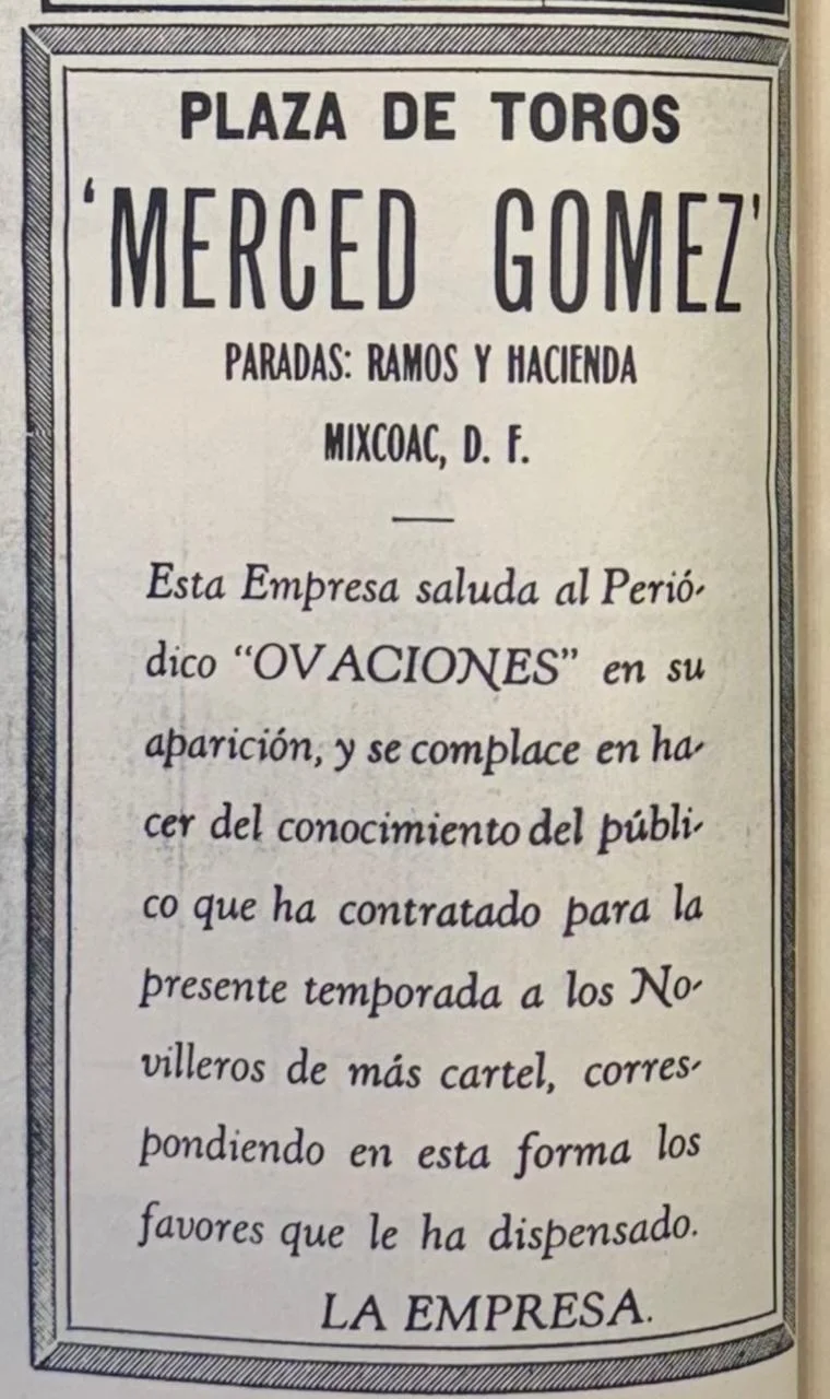 Imagen histórica de los primeros números del periódico